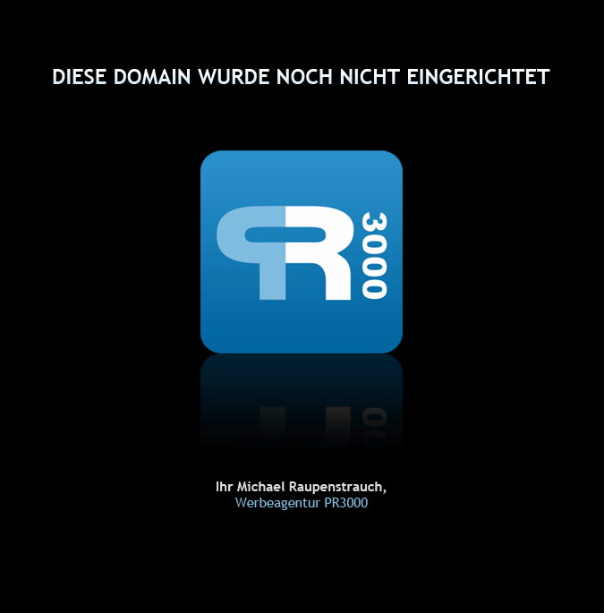 Werbeagentur PR3000 - neue Domain